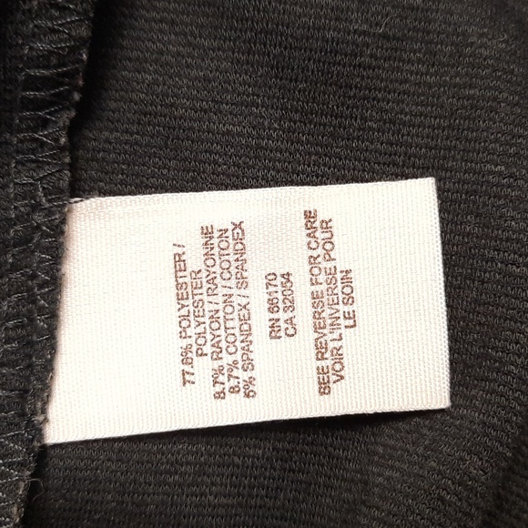 Free People grey stretch bell bottom flare pants, size small, 34" inseam - Picture 9 of 10